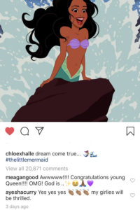 Halle Bailey's Feature in The Little Mermaid Remake