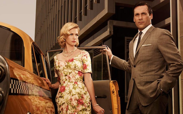 Style: "Mad Men" January Jones (Betty Draper) and Don Draper (Jon Hamm)