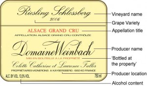 judge a wine by its label