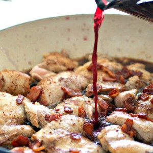 Cooking with wine
