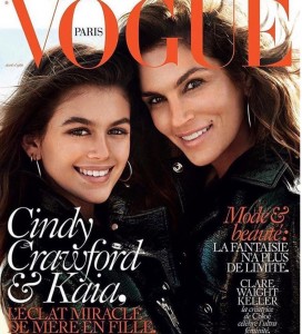 Cindy Crawford and Kaia Gerber