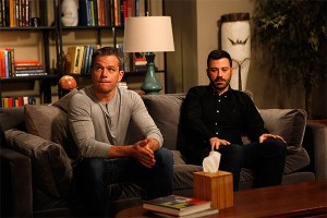Matt Damon And Jimmy Kimmel