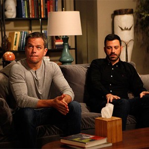 Matt Damon And Jimmy Kimmel