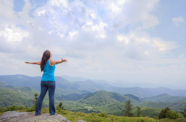 Woman in praise