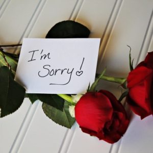 How To Say Sorry